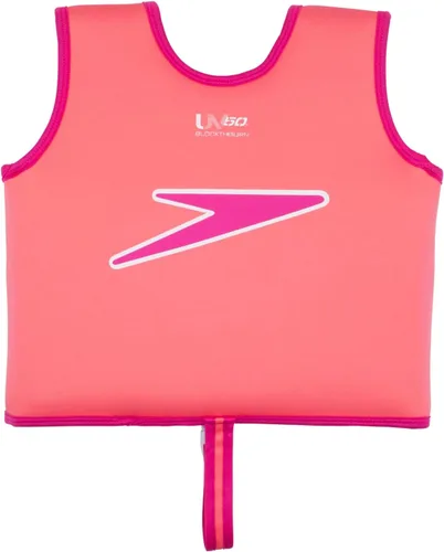 Miniatura 2 de Speedo Kids Chaleco Salvavidas Clásico para Aprender a Nadar UPF 50 Gripe Naranja Nutria Ellie