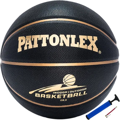 Balones de baloncesto de 28.5" de cuero, tamaño oficial 6, para interiores y exteriores, para jóvenes y mujeres (sin inflar)
