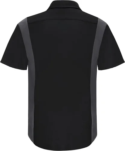 Miniatura 4 de Red Kap Men's Short Sleeve Performance Plus Shop Shirt with Oilblok Technology