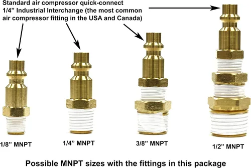 Miniatura 8 de Enchufe de estilo industrial a accesorios NPT macho Adaptadores para preparar para el invierno, el preventor de reflujo de reflujo