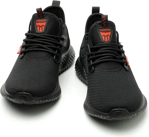 Miniatura 7 de ulogu Zapatos de punta de acero para hombres y mujeres, impermeables, ligeros, a prueba de pinchazos, seguridad en el trabajo, tenis industriales