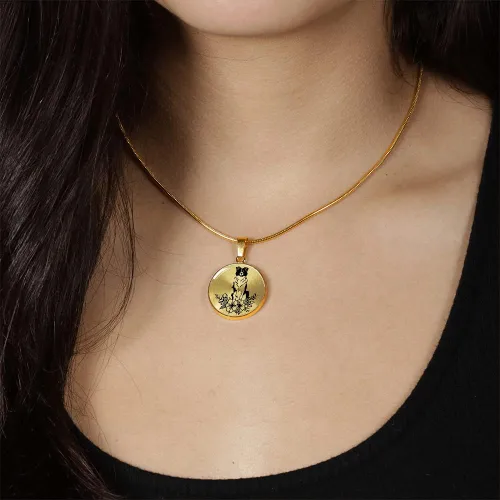 Miniatura 8 de Border Collie - Collares para amantes de las mascotas para mujeres y niñas, lindas fronteras para perros Collie, primavera, verano, flores florales