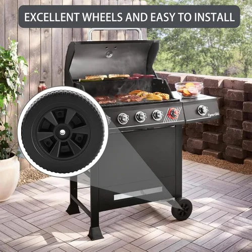 Miniatura 2 de 70-05-104 DGF493BNP DGF510SBP Ruedas Parrilla Piezas de repuesto para Dyna Glo Grill Wheels DGH474CRP DGF510PBP-D DGH450CRP DGB515SDP-D DGF493PNP-D