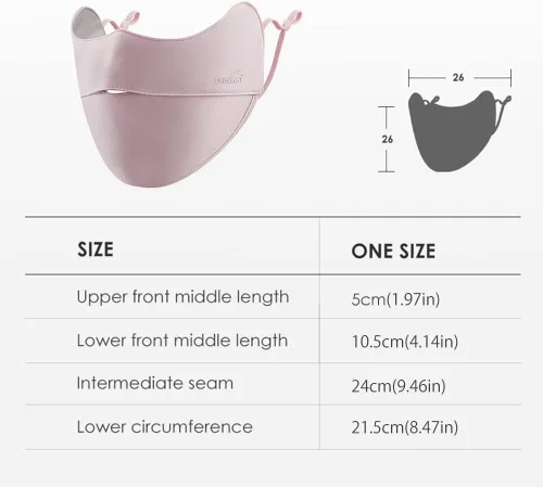 Miniatura 5 de UV Face Covering UPF 50+ Women Breathable Mask Sun Protection Reusable Outdoor