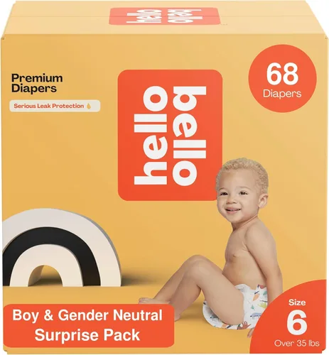 Miniatura 19 de Hello Bello Pañales Premium, Talla 3 (14-24 libras) Paquete Sorpresa para Niñas - 100 Unidades, Hipoalergénicos con Tacto Suave Similar a la Tela