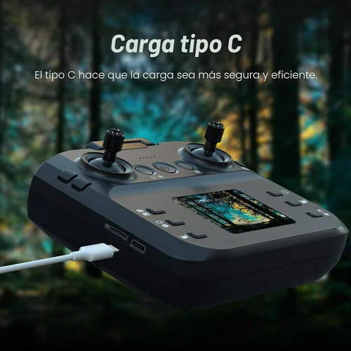 Miniatura 2 de F417PRO Drone con cámara 1080P para adultos y niños, mini dron con pantalla, dron para adultos, lente dual de 90°, luces LED, flujo óptico, batería