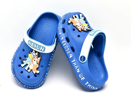 Miniatura 3 de iyhcquv Zuecos unisex para niños y niñas, zuecos de jardín, zapatos de playa para niños, sandalias para interiores y exteriores
