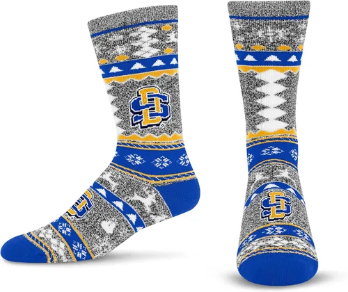 Miniatura 48 de For Bare Feet Ugly Holiday Sweater Crew Sock NCAA
