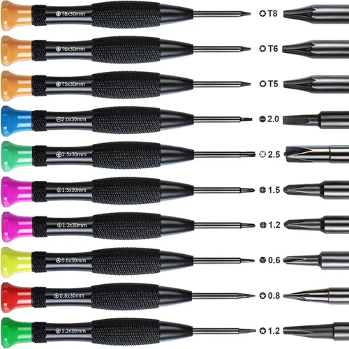 Miniatura 2 de Juego de destornilladores de 24 piezas de apertura, repuesto de pantalla, kit de herramientas de reparación de batería para Fix Apple iPhone 17 16