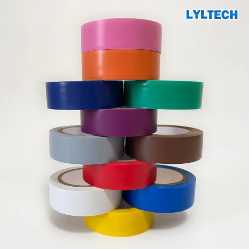 Miniatura 3 de LYLTECH Cinta eléctrica mate arcoíris paquete de 11 colores, impermeable, fuerte adhesivo, duradero, fácil de envolver, 3/4 pulgadas por 30 pies