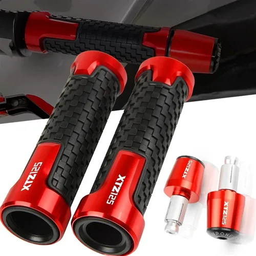 Miniatura 2 de Tapones de extremo para manillar de motocicleta XTZ125 XTZ 125 XTZ-125 2003-2016 2004 2005 2006 2007 2008 (color : juegos negros, tamaño: 1)