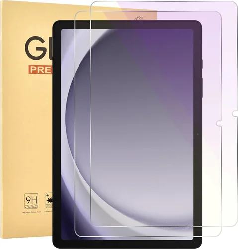 Paquete de 2 protectores de pantalla anti luz azul para Samsung Galaxy Tab A9 Plus [11 pulgadas] 2023, película de vidrio templado de dureza 9H,