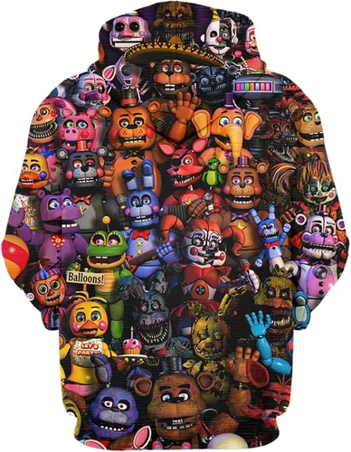 Miniatura 2 de WAYASDCU Boys and Girls Hoodie Teen 3D Printed Pullover Sweatshirt Kids Cartoon Game Sports Tops