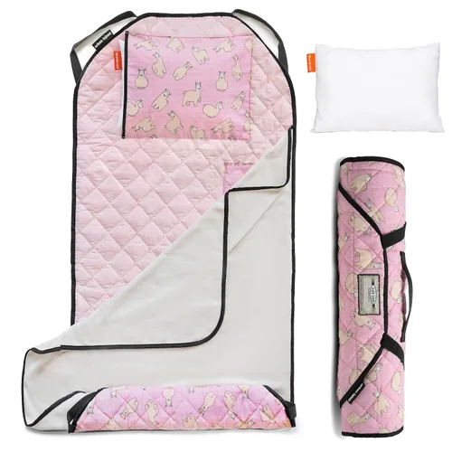 Miniatura 22 de Urban Infant Tot Cot Tapete de Siesta para Niños - Tapete de Siesta para Niños Pequeños Guardería Preescolar Cubierta de Ropa de Cama con Manta