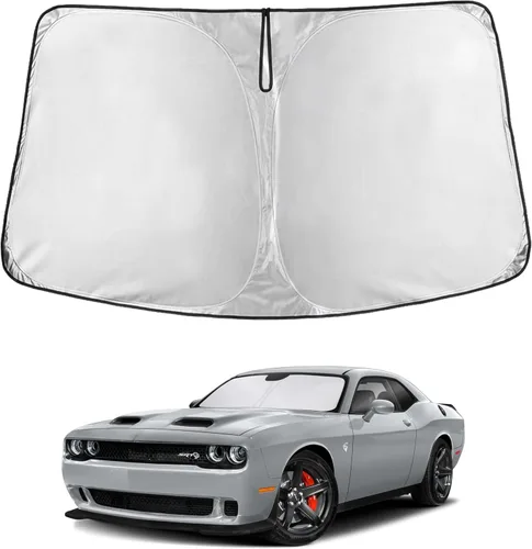 Miniatura 80 de EcoNour Parasol para parabrisas compatible con Hyundai Tucson 2016-2019 2020 2021, visera solar para parabrisas delantero y ventana, bloqueador