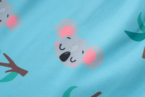 Miniatura 7 de Pijamas de verano para niñas, de manga corta y pantalones cortos de lunares, conjunto de pijamas para niños grandes, talla 6-16