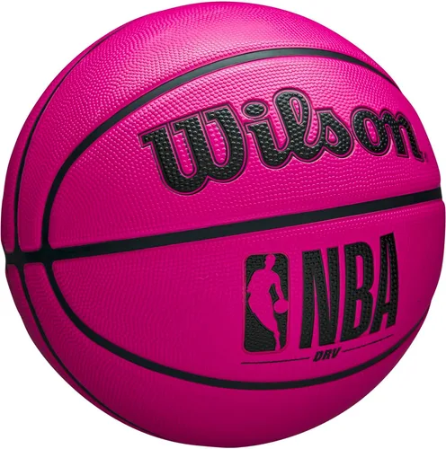 Miniatura 2 de WILSON NBA DRV Baloncesto para exteriores con bomba, color rosa, tamaño 5-27.5 pulgadas