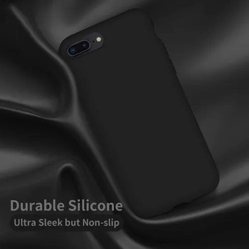 Miniatura 4 de Cordking Funda diseñada para iPhone 8 Plus, diseñada para iPhone 7 Plus, funda de teléfono de silicona ultra delgada a prueba de golpes