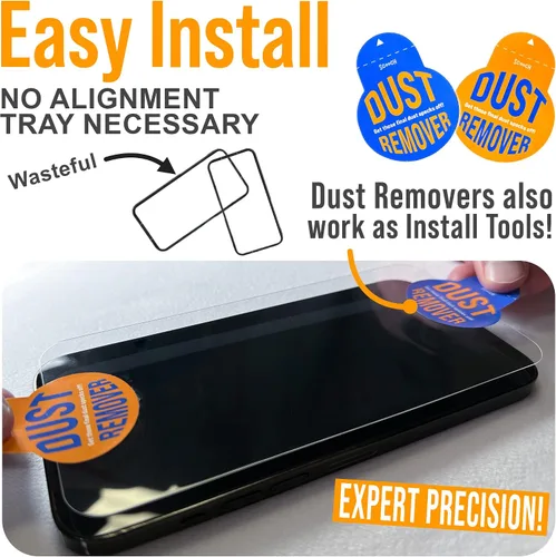 Miniatura 6 de Scooch Protector de pantalla 5 en 1 para iPhone 11 (paquete de 3) con protector de lente de cámara (paquete de 2) vidrio templado 9H de alta