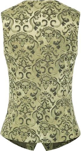 Miniatura 2 de GRACE KARIN Chaleco de chaleco vintage para mujer, vestido steampunk, chaqueta jacquard