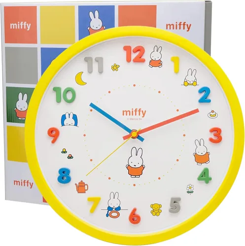 Miniatura 5 de T'S Factory 2926223 Pocket Monster Eevee Friends - Reloj de pared, color beige, analógico, silencioso, de segunda mano