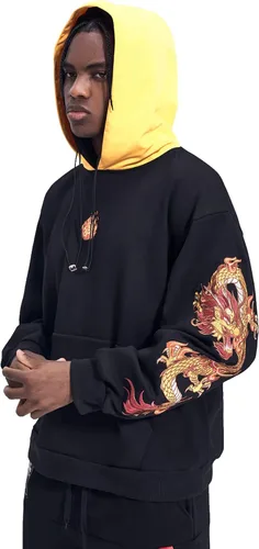 Miniatura 4 de MFCT Sudaderas con capucha bordadas de ropa de calle japonesa