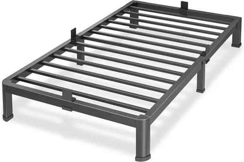Miniatura 14 de Superay Marco de Cama de Plataforma de Metal Tamaño Twin de 16 Pulgadas con Esquinas Redondas, Espacio de Almacenamiento Debajo del Marco de Cama