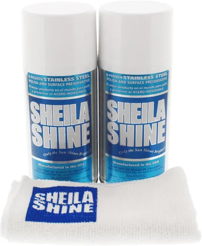 Miniatura 9 de Sheila Shine Limpiador y pulidor de acero inoxidable de 1 cuarto de galón Lata de 1 cuarto de galón Sin residuos y rayas Fabricado en Estados