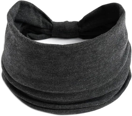 Miniatura 43 de K-Elewon Paquete de 3 diademas elásticas anchas para mujer, bandas para el cabello para yoga, deportes
