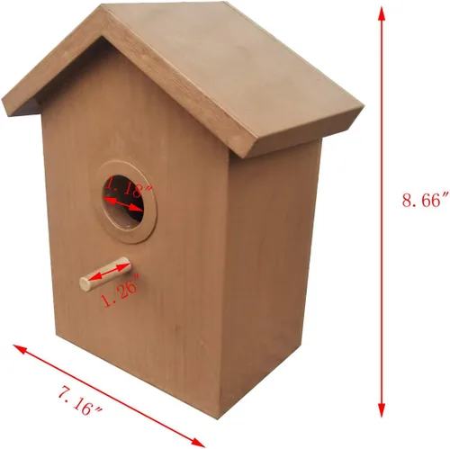 Miniatura 2 de FixtureDisplays 15031NEW - Ventana con espejo para pájaros