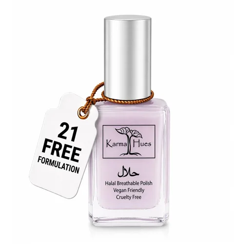 Miniatura 8 de Karma Naturals - Esmalte de uñas Halal certificado – transpirable y permeable al agua, apto para Wudu (Aabidah)