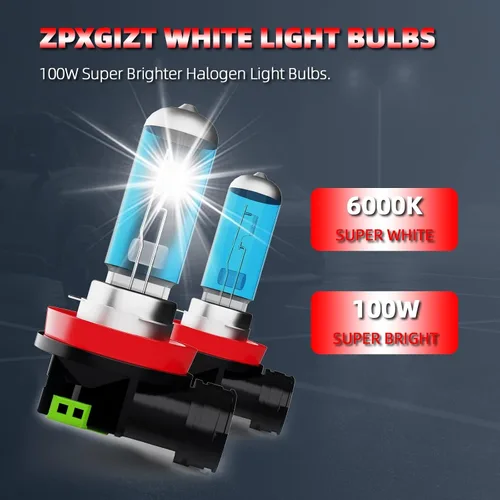Miniatura 2 de Bombillas antiniebla aptas para Subaru Legacy 2010-2014 Connect, luces antiniebla H11 de alto rendimiento, bombilla halógena, luz blanca de 6000 K