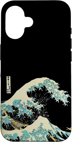 Miniatura 30 de Funda japonesa Kanagawa para iPhone 13 Pro Max The Great Wave