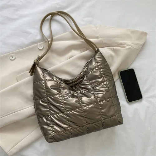 Miniatura 6 de Bolso de mano acolchado para mujer, bolso grande hinchado, bolso de mano acolchado, bolsos cruzados para viajes, compras