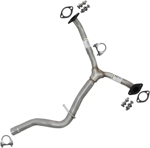 Miniatura 12 de Resonador de Escape Tubo en Y y Par de Kit de Silenciador Compatible para Subaru Impreza 2.5L 2008-2011 Acero Inoxidable Northeastern Exhaust