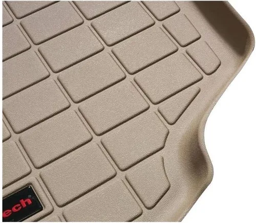 Miniatura 2 de WeatherTech Forro de maletero de carga con protector de parachoques para GMC Yukon, Escalade, Tahoe, detrás de la tercera fila con protector de Negro