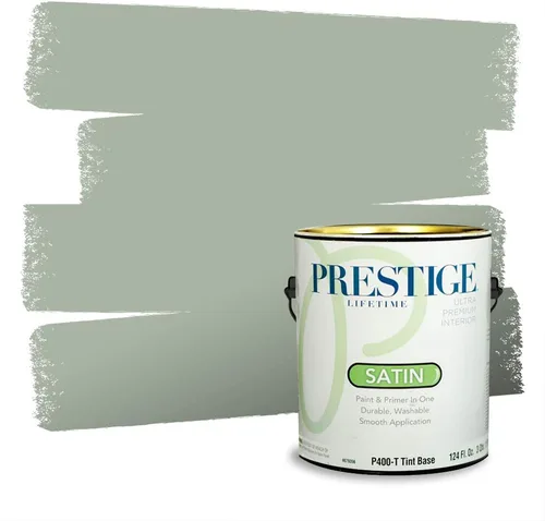 Miniatura 1450 de Prestige Paints - pintura de exterior y pintura de imprimación en una, E100-T-6006-10AVP