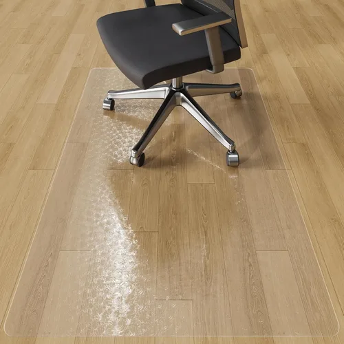 Tydle Tapete para silla para suelos duros, 36 x 48 pulgadas, tapete para silla de oficina para suelos de madera dura, tapete de vinilo