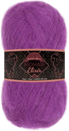 Miniatura 99 de JubileeYarn Mohair Elixir Yarn - 50g/Skein Baby Wool Blend - Cosmopolitan - 1 Skein