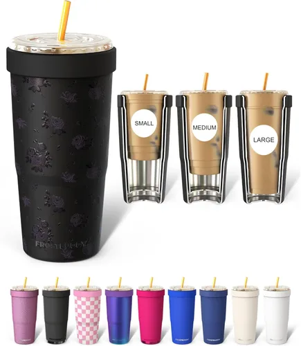 Miniatura 37 de Frost Buddy Togo Buddy 30oz Stainless Steel Vacuum Insulated Tumbler To Go Coffee Cup – Iced Coffee Sleeve, Travel Mug, Thermal Cup for Hot & Cold