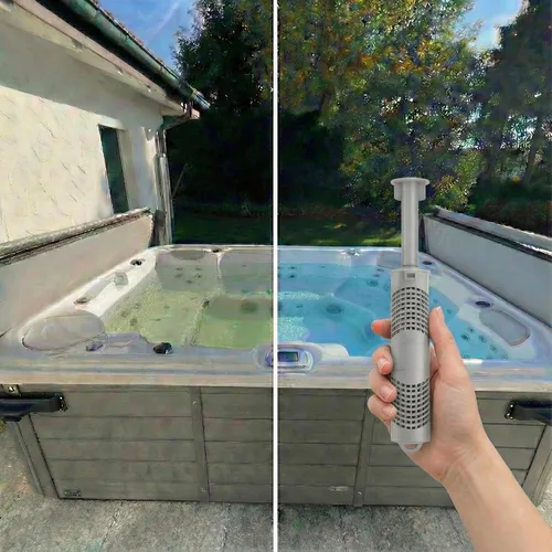 Miniatura 6 de Cartucho de iones de plata mineral para bañera de hidromasaje para cuidado tradicional de spas – Tecnología controlada de liberación de Ag+ 1.05%