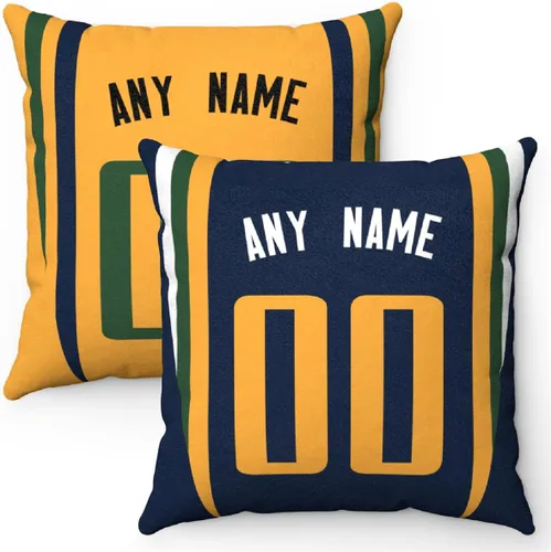 Miniatura 32 de Generic Atlanta - Almohada personalizada con cualquier nombre y número, regalos para hombres, mujeres y jóvenes, 1 paquete