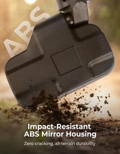Miniatura 7 de Espejos laterales KEMIMOTO UTV compatibles con Polaris Ranger, Can-Am Defender, Maverick Trail, CFMOTO UFORCE Espejos Pro-Fit con tubo perfilado