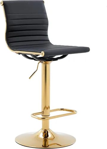 Miniatura 20 de chairus Juego de 2 taburetes de bar giratorios modernos, taburetes de bar ajustables con altura de mostrador, taburetes de piel sintética sin brazos