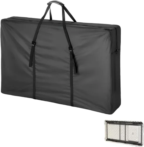Miniatura 11 de Bolsa de almacenamiento plegable para mesa de tarjetas, bolsas de transporte para mesas cuadradas de 32 x 32 pulgadas, bolsa de almacenamiento