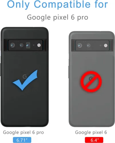 Miniatura 7 de Funda para Google Pixel 6 Pro, cartera magnética desmontable con ranura para efectivo, soporte de carga inalámbrica, función atril compatible