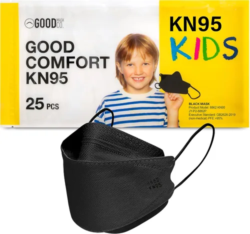 Miniatura 10 de Good Mask Co. Good Comfort KN95 Face Mask, Disposable KN95 Face Mask, Folding, Comfortable Face Masks, Bulk Face Masks