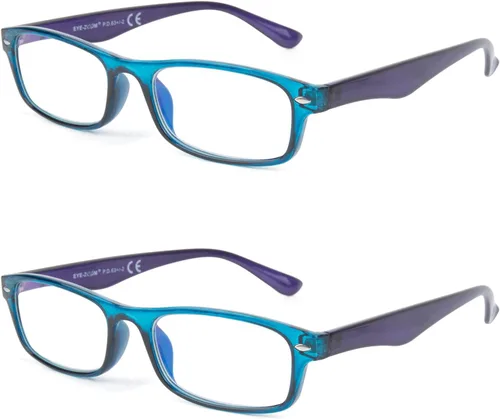 Miniatura 7 de Paquete de 2 lentes de computadora con bloqueo de luz azul y anti UV