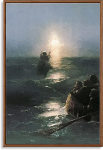 Miniatura 16 de Cuadro en lienzo con marco flotante para pared - El triunfo del cristianismo sobre el paganismo de Gustave Doré - 16 x 24 pulgadas