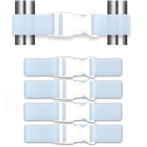 Miniatura 12 de Hebilla mágica multifuncional, cerradura de seguridad para bebés para la puerta, refrigerador de dos puertas, horno y valla de seguridad para niños